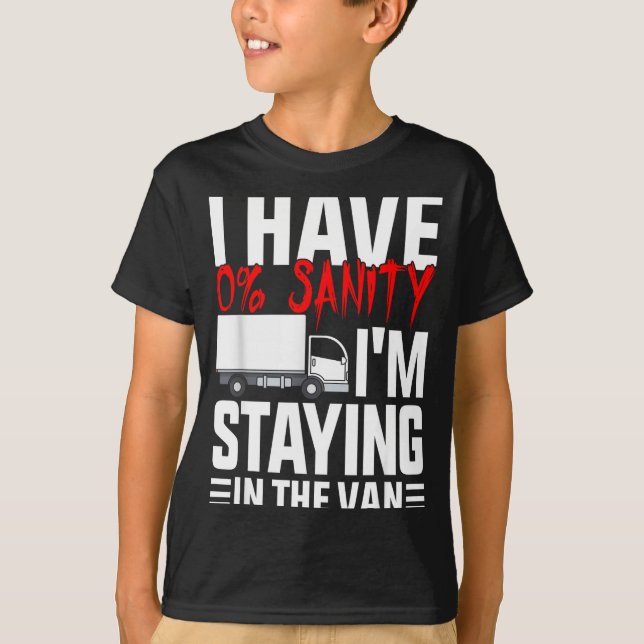Camiseta I'm Staying In Tha Van Funny Phasmophobia Gamer Wo (Anverso)
