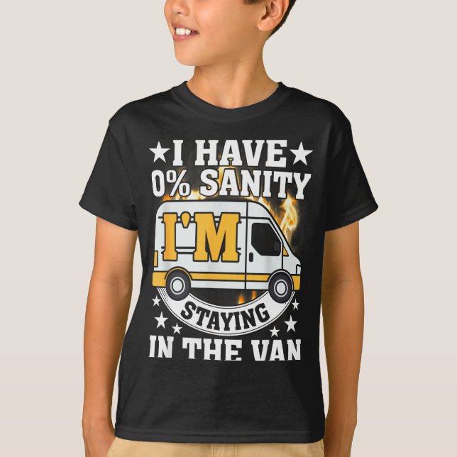 Camiseta I'm Staying In Tha Van Funny Phasmophobia Women Ma (Anverso)
