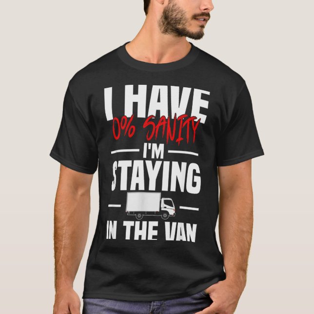 Camiseta I'm Staying In Tha Van Funny Phasmophobia Women's  (Anverso)