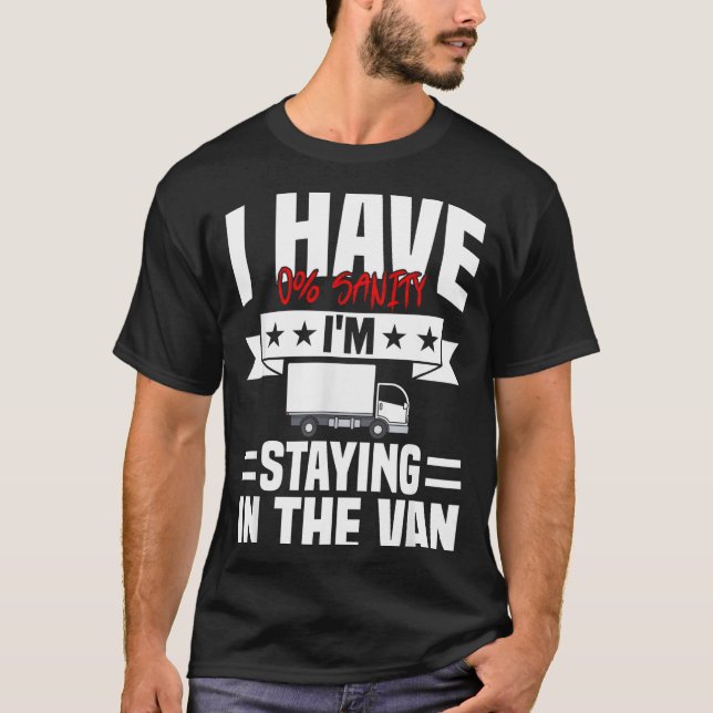 Camiseta I'm Staying In Tha Van Phasmophobia Funny Gamer Me (Anverso)