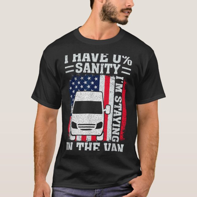 Camiseta I'm Staying In Tha Van Phasmophobia Funny Man Wome (Anverso)