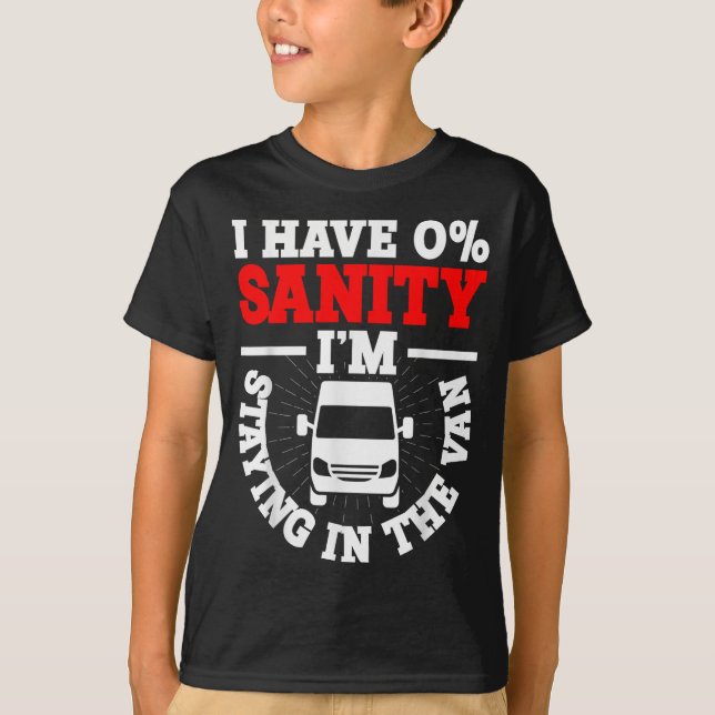 Camiseta I'm Staying In Tha Van Phasmophobia Funny Man Wome (Anverso)