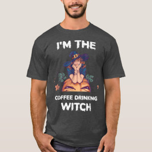 Camiseta I'm The Coffee Drinking Witch Matching Family Hall