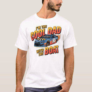 Camiseta "I'm The Cool Dad With The Boat" T-shirt