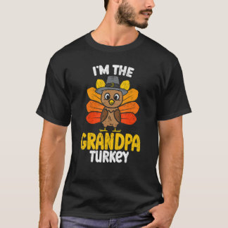 Camiseta I'm The Grandpa Turkey Happy Thanksgiving 2022 Aut