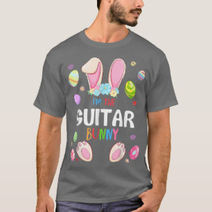 Camiseta I'm The Guitar Bunny Easter Party Matching Family 