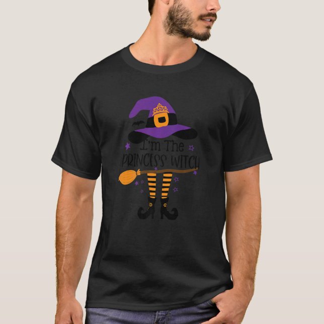 Camiseta Im The Princess Witch Halloween Matching Group Co (Anverso)