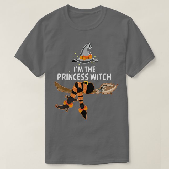 Camiseta Im The Princess Witch Halloween Matching Group Cos (Diseño del anverso)