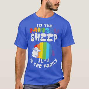 Camiseta I'm The Rainbow Sheep In The Family Lesbian Gay Pr