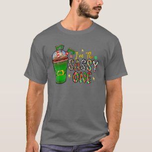 Camiseta I'm The Sassy One, Christmas Coffee, Xmas Tee, Hol
