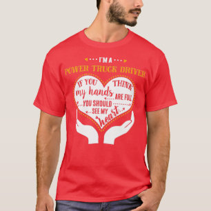 Camiseta Im Un Conductor De Camiones De Energía Orgulloso C