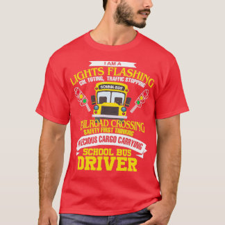 Camiseta Im Un Conductor Escolar De Autobuses Hombres Mujer