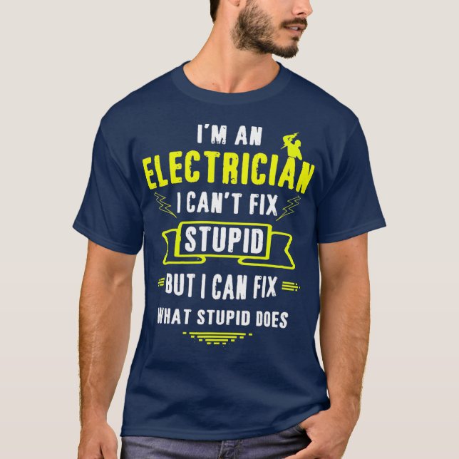Camiseta Im Un Navidad De Trabajadores Eléctricos (Anverso)