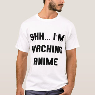 Camiseta I'm waching anime