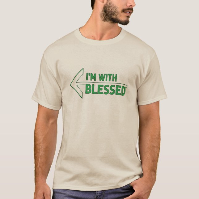 Camiseta I'm With Blessed (Anverso)