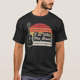 Camiseta I'M With The Band Acoustic Guitar