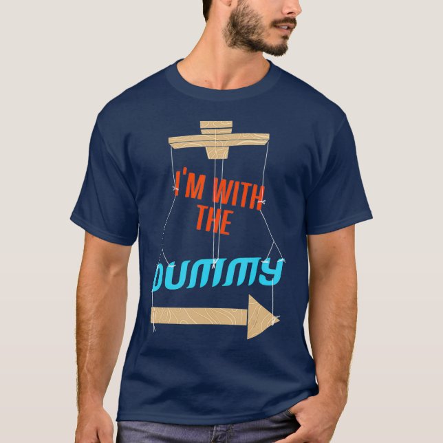 Camiseta Im With The Dummy Ventriloquist (Anverso)