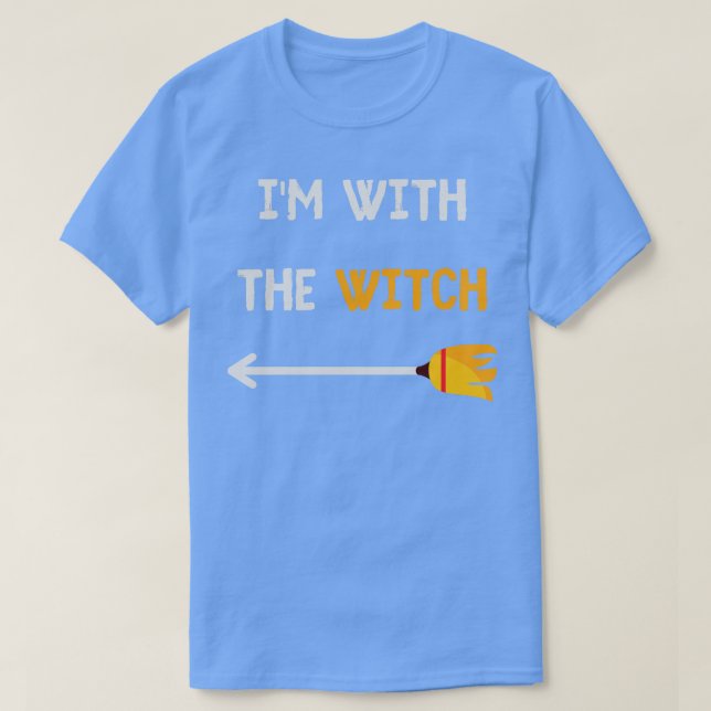 Camiseta Im With The Witch (Diseño del anverso)
