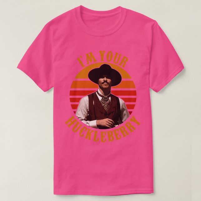 Camiseta Im Your Huckleberry (Diseño del anverso)