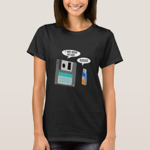 Camiseta Im Your Padre USB Floppy Disk IT Computer Geek Ne