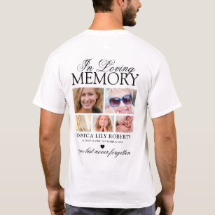 playeras personalizadas para funeral