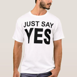 Camiseta imagen apenas decir sí