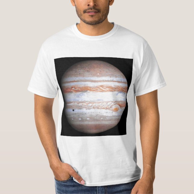 Camiseta Imagen AUMENTADA de la NASA del flyby de Júpiter (Anverso)