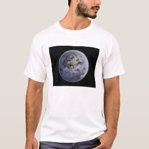 Camiseta Imagen aumentada Digital de la tierra llena
