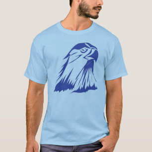 Camiseta Imagen azul del halcón