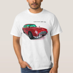 Camiseta Imagen clásica del coche para Men's-T-Shirt-White