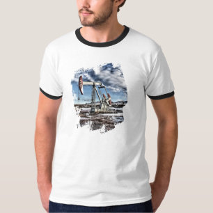 Camiseta Imagen colorida de Pumpjack