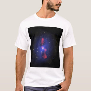 Camiseta Imagen compuesta de un racimo de la galaxia