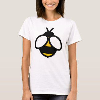 Camiseta Imagen de abejorro negro amarillo grande y elegant