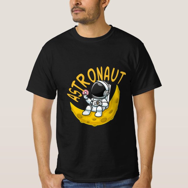 Camiseta Imagen de astronauta (Anverso)