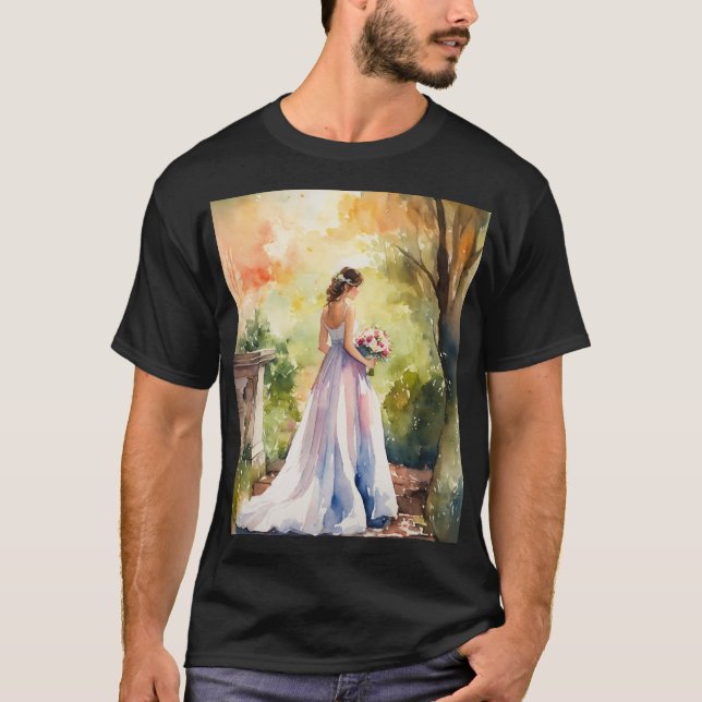 Camiseta Imagen de boda (Anverso)