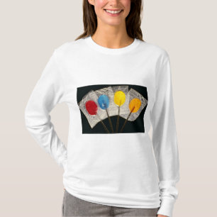 Camiseta Imagen de cuatro lollipops coloridos