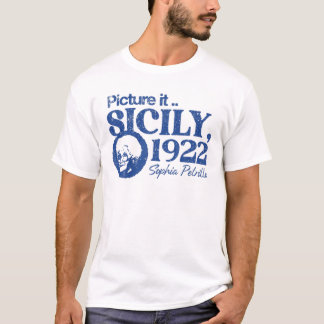 Camiseta Imagen de época Sicilia 1922