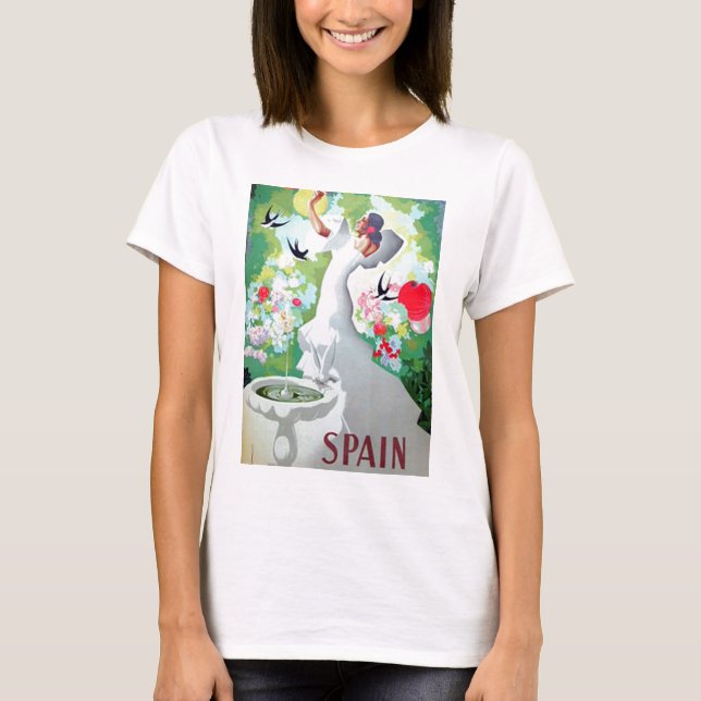 Camiseta Imagen de España vintage (Anverso)