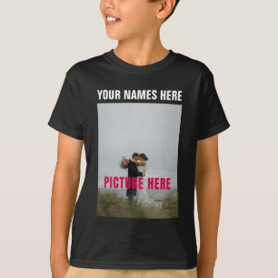 Camiseta Imagen de foto personalizada personalizada