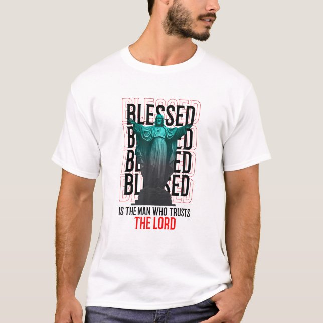 Camiseta Imagen de Jesús Aparato de Jesucristo Jesús es Señ (Anverso)