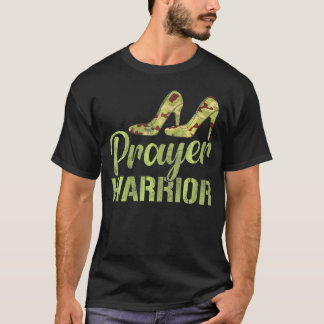 Camiseta Imagen De Jesús En Una Cruz Con Corona De Espino