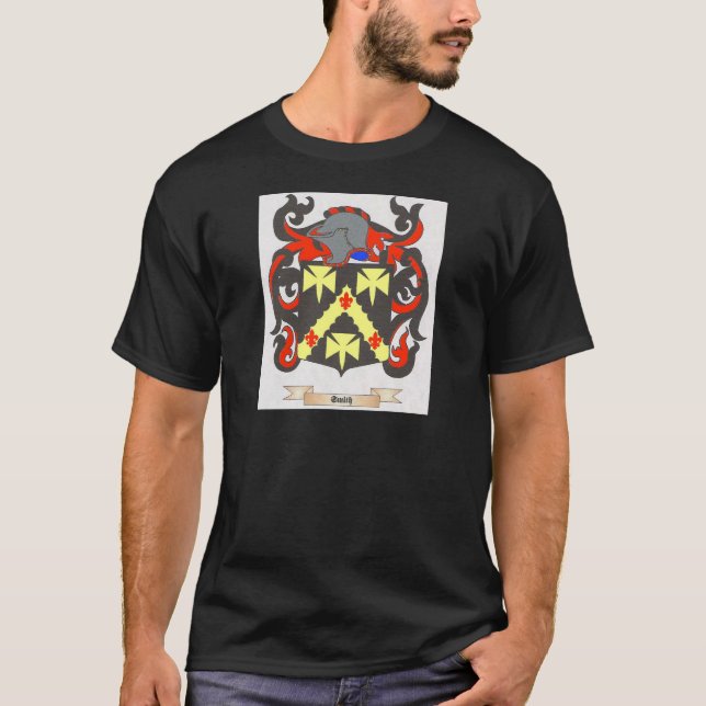 Camiseta Imagen de la heráldica del escudo de la familia de (Anverso)
