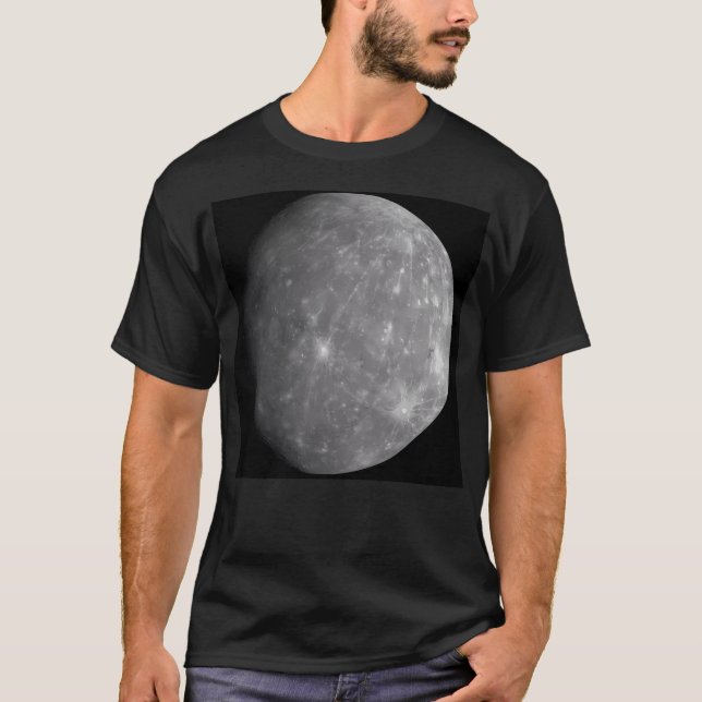 Camiseta Imagen De Mercurio Real - Nasa Messenger Space Cra (Anverso)