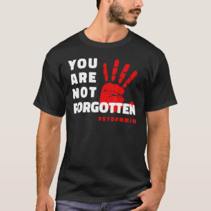 Camiseta Imagen De Mmiw Para Mujeres Indígenas Desaparecida