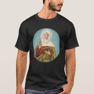 Camiseta Imagen De Sainte Anne Patrocinador Del Gato De Mad