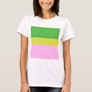 Camiseta imagen de tres colores