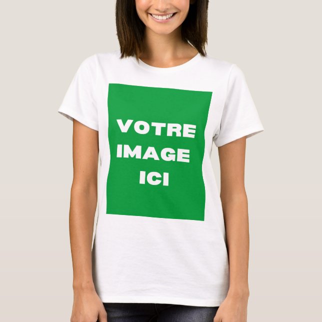 Camiseta - Imagen de valor ici - personnalisée (Anverso)