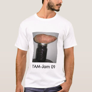Camiseta Imagen del atasco del ñame, Ñame-Atasco 09
