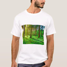 Imagen del bosque verde: naturaleza exuberante