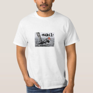 Camiseta Imagen del catamarán de la navegación de la